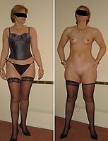 Amateur in nylons